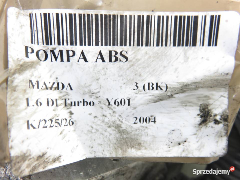POMPA ABS MAZDA 3 10096001153 10020601724
