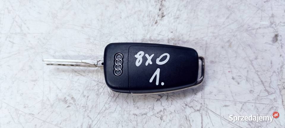 KLUCZYK PILOT SCYZORYK AUDI A1 8X Q3 8X0837220D Stacyjki i kluczyki Przystajń
