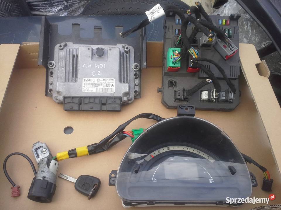 CITROEN C2 14 HDI Sterownik BSI F0200 9653667380 Części samochodowe zachodniopomorskie