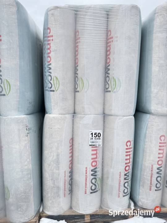 Wełna mineralna mata Climowool DF035 lambda 0035 Wełna Oleśnica