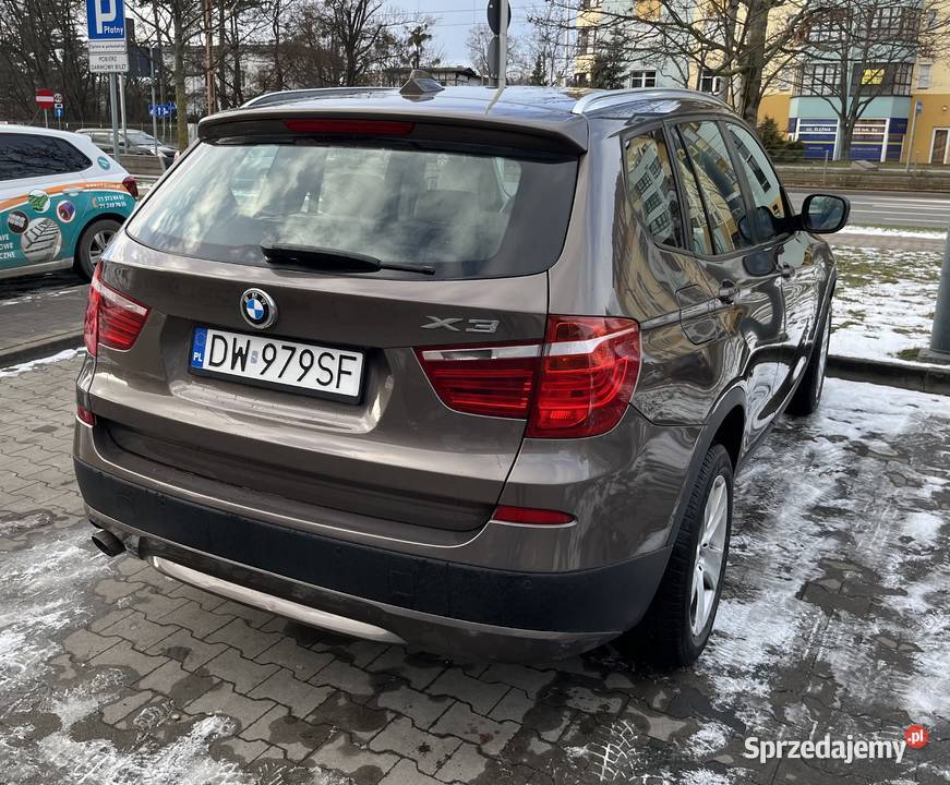 BMW X3 F25 20 Diesel niski przebieg wspomaganie kierownicy dolnośląskie Wrocław