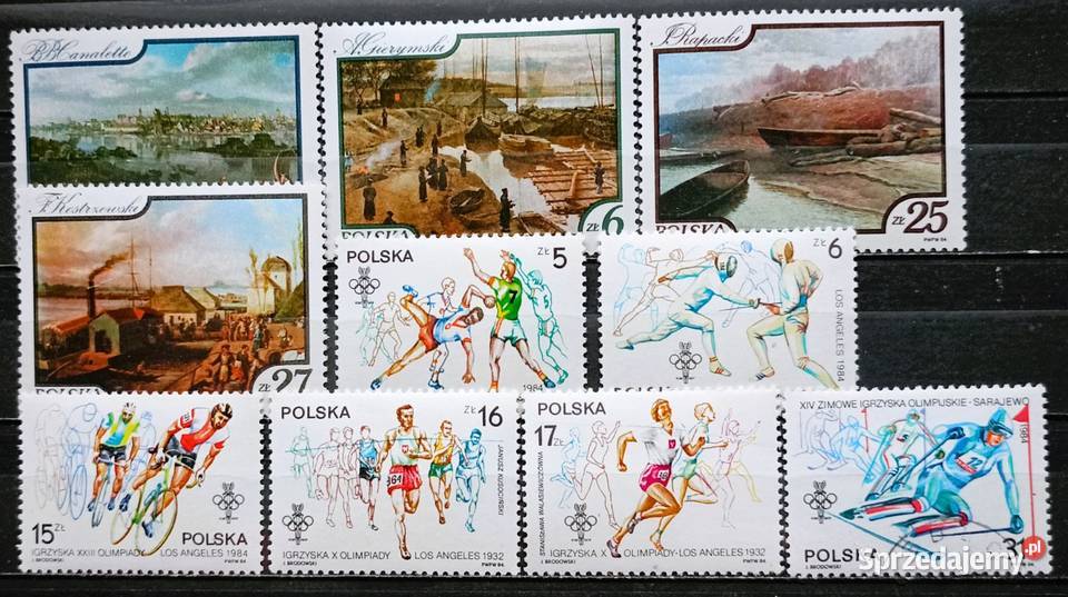 L Znaczki polskie 1984 II kwartał Antyki, Sztuka, Kolekcje Leźnica Wielka-Osiedle