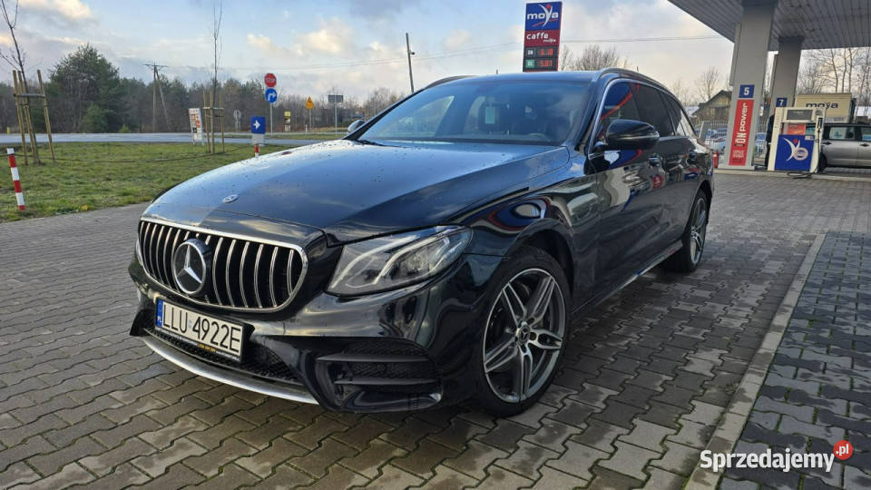 Mercedes E 220 AMG Pakiet 4 Matic Felgi 19 ew 224100km Karczew