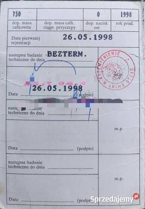 Przyczepka tarpan Do samochodów osobowych sprzedam