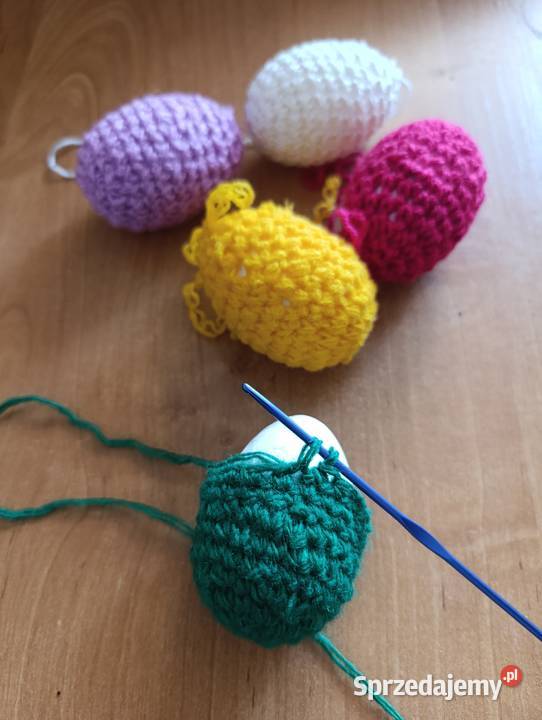 Jajka Wielkanocne pisanki kraszanki do koszyczka