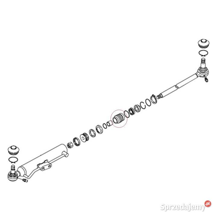 Tuleja cylindra siłownika Yanmar Tajęcina