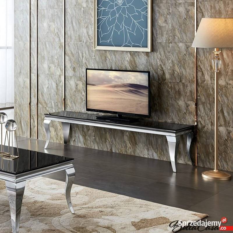 Zestaw mebli glamour Ludwik stół ława stolik Warszawa