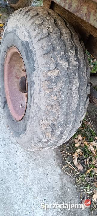 Przyczepa d35 kaczka sztywna Autosan Sanok uszkodzony Markowa