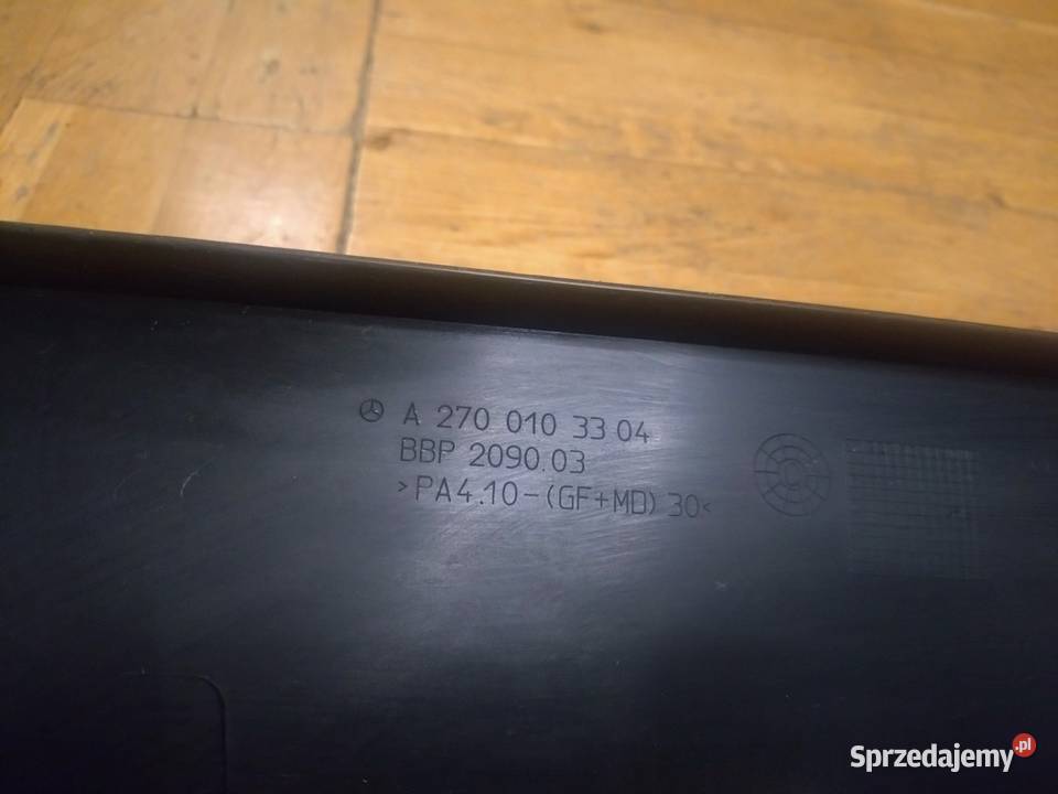 Oslona silnika Mercedes wielkopolskie Poznań