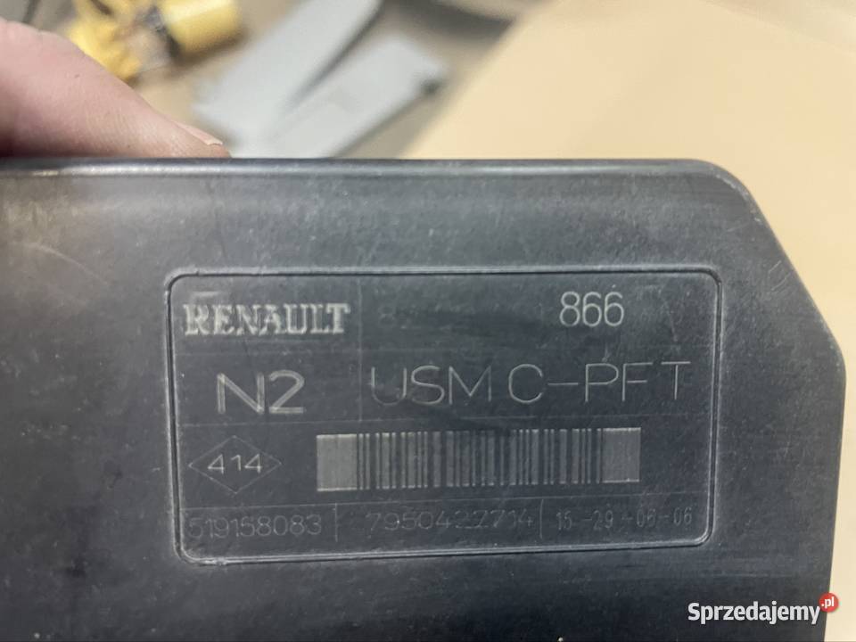 519158083 moduł skrzynka USM renault megane II 2 osobowe