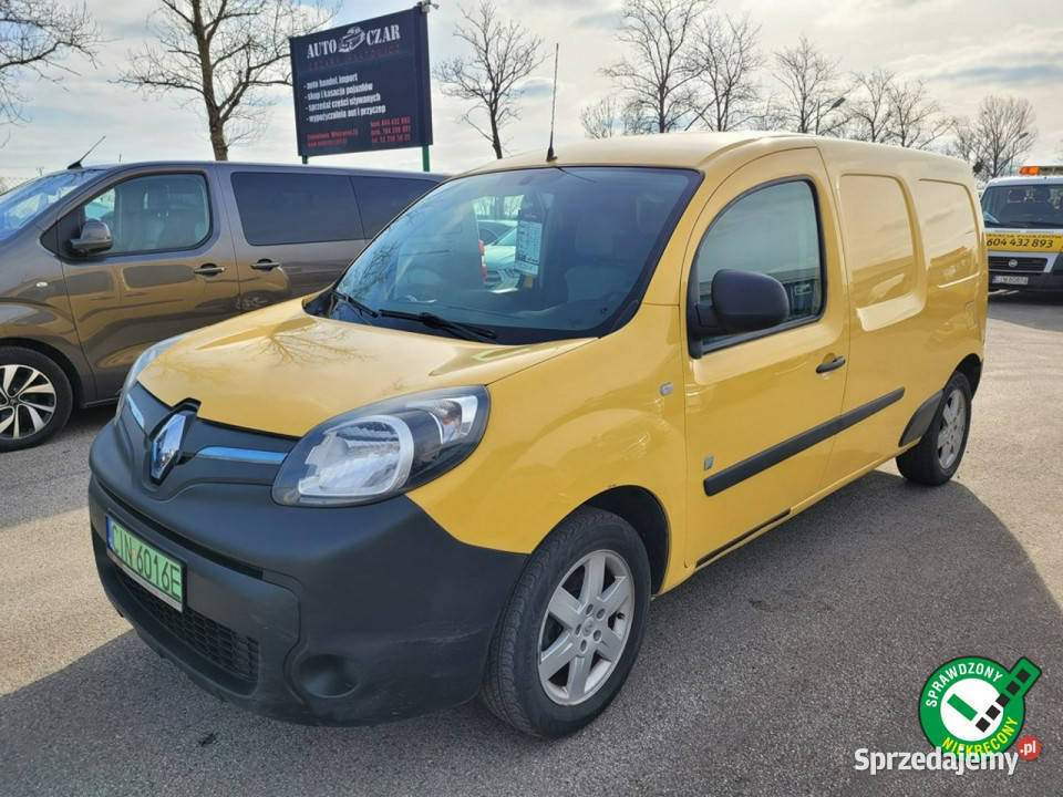 Renault Kangoo ZE Elektryk Elektryczny MAXI elektryczne szyby Gniewkowo
