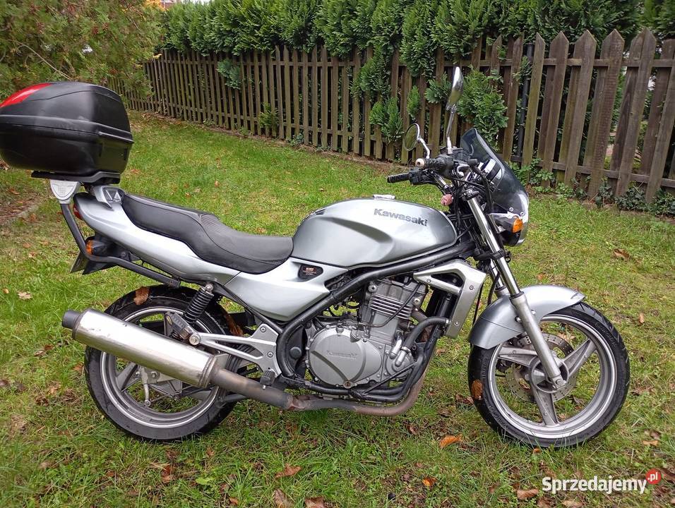 Pierwsze moto Kawasaki ER5 doskonałe niezawodne manualna Kalisz sprzedam