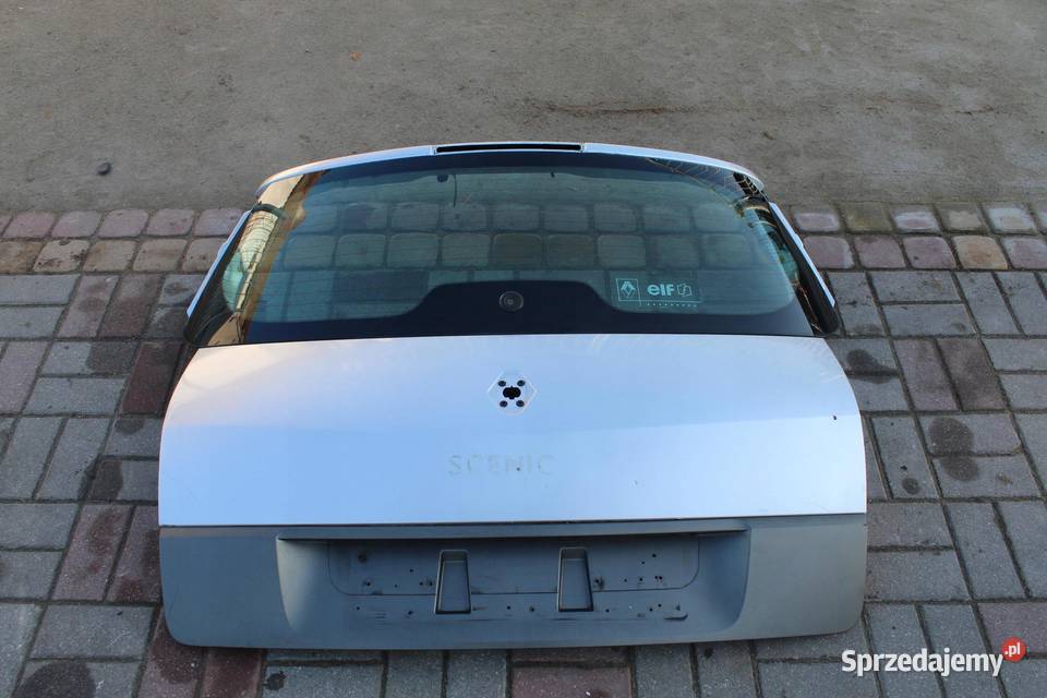 KLAPA TYŁ TYLNA TED69 RENAULT SCENIC II osobowe wielkopolskie