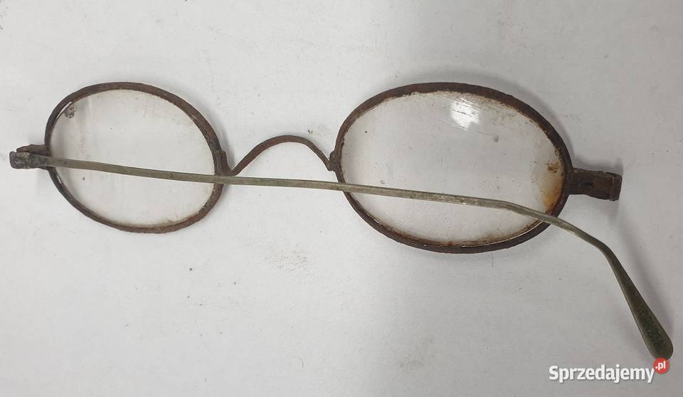Okulary z XVIII XIX wieku Reszel