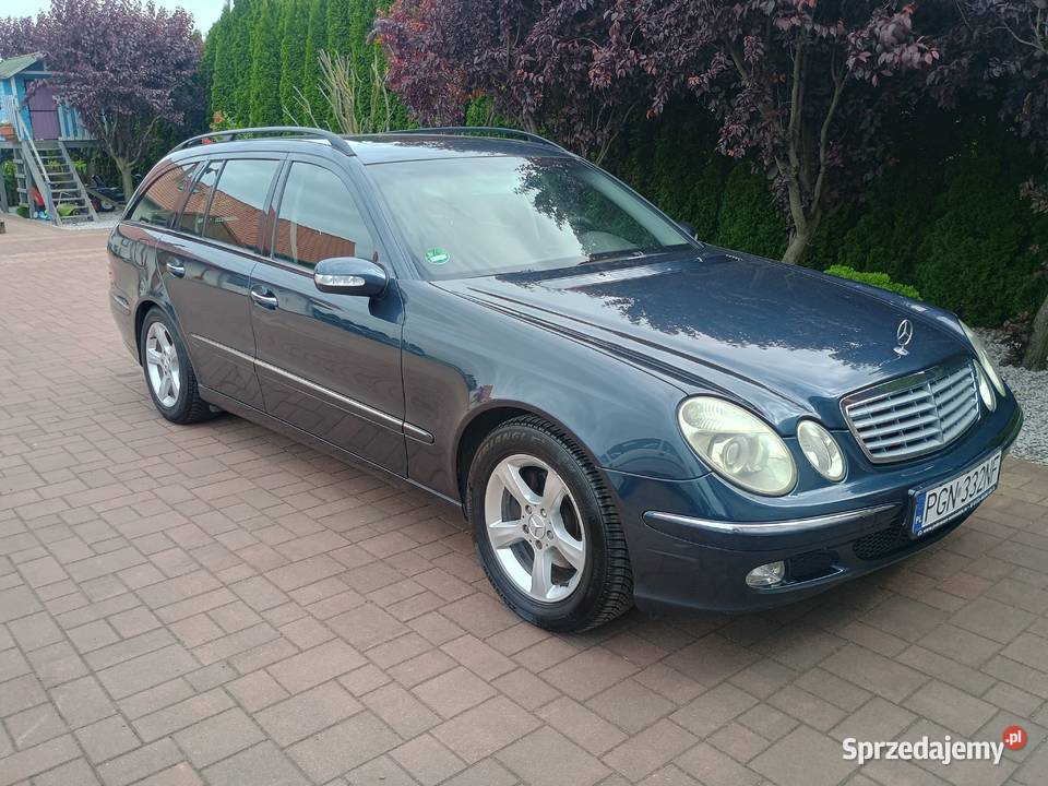 Mercedes W211 E200 18i 163 Bezwypadkowy KLIMA wielkopolskie Witkowo