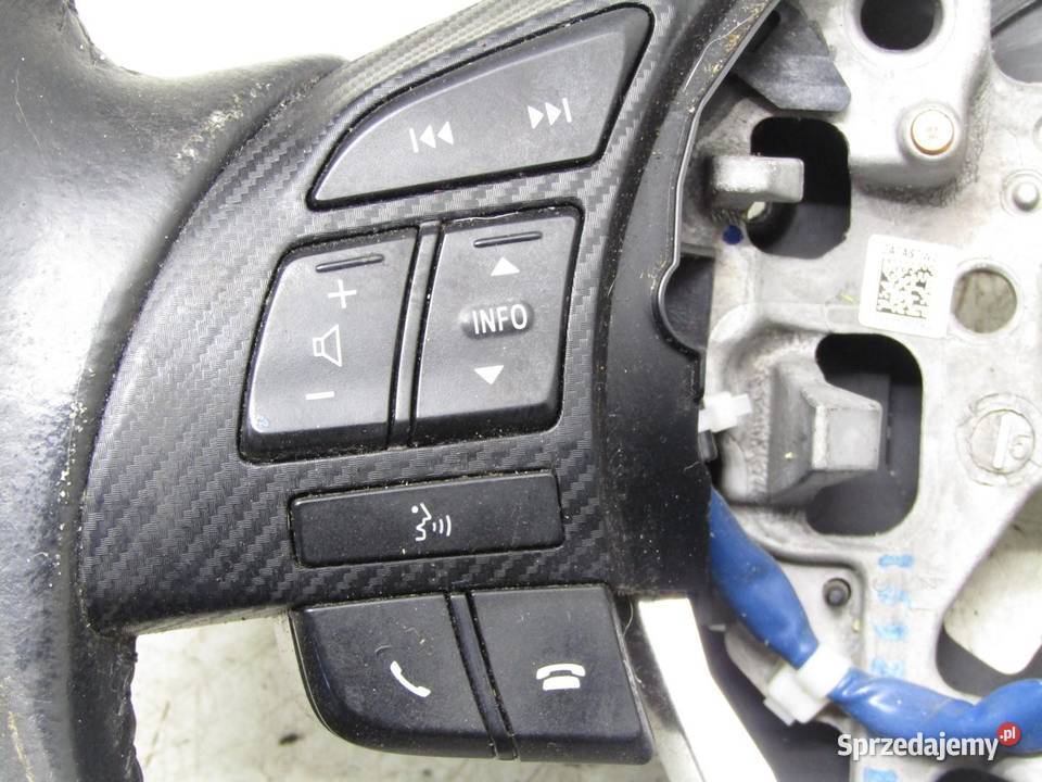 KIEROWNICA SKÓRZANA MULTIFUNKCJA MAZDA 2 DJ DA7A