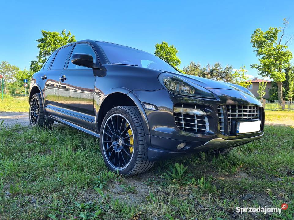 Porsche Cayenne Turbo S 550 Bogata wersja lakier metallic warmińsko-mazurskie Olsztyn
