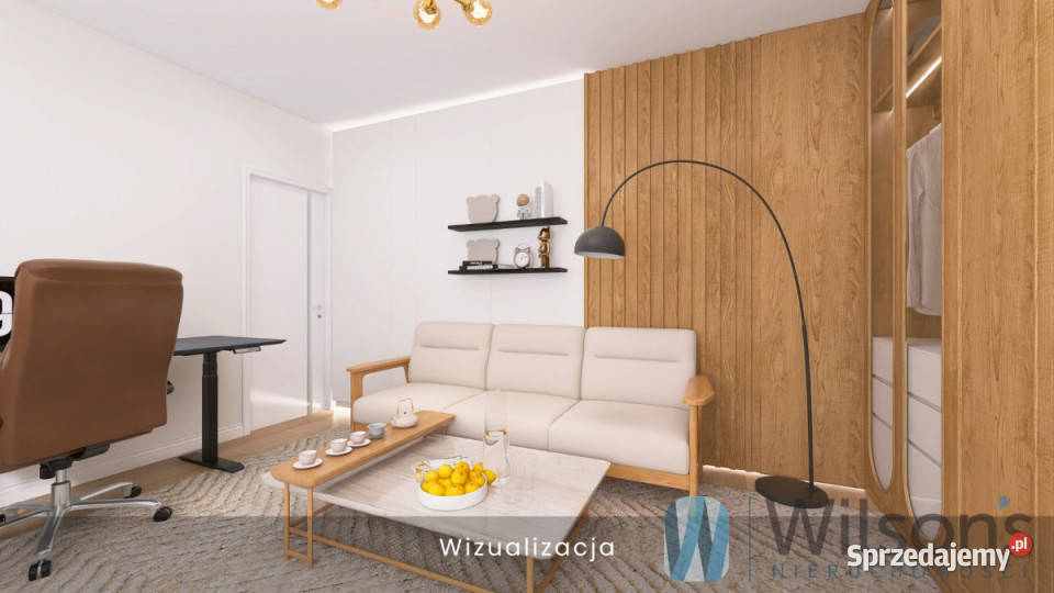 sprzedaży mieszkania Warszawa 44m2 2 pokoje Liczba pokoi 2