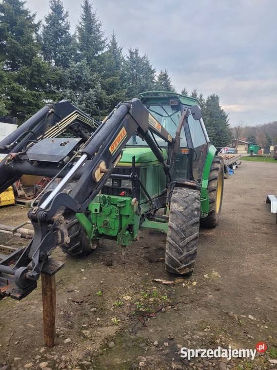 John Deere 105 z turem samopoziomującym tuz Puławy