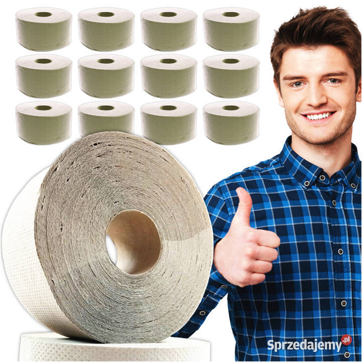 PAPIER TOALETOWY WPDpapier JUMBO SZARY 12 ROLEK Bielsk Podlaski