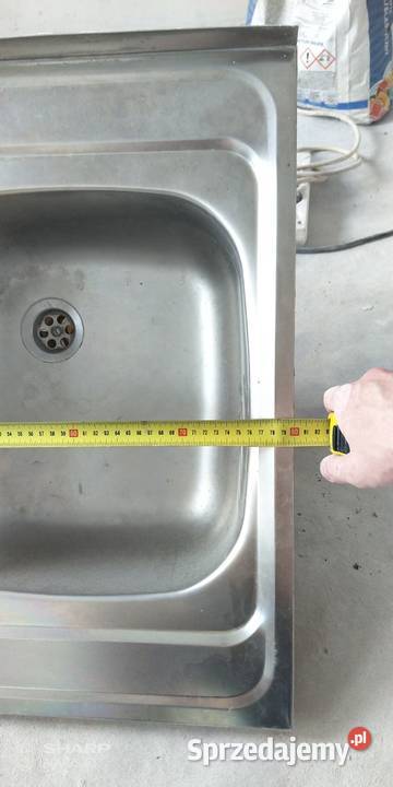 Zlewozmywak nierdzewny Alu dwukomorowy Łódź sprzedam