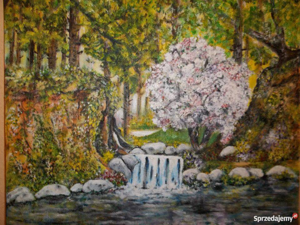 Obrazy ręcznie malowane Malarstwo Elbląg