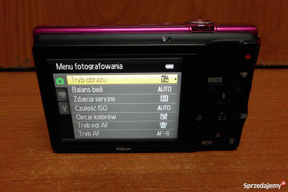 NIKON COOLPIX S6200 Różowy Katowice