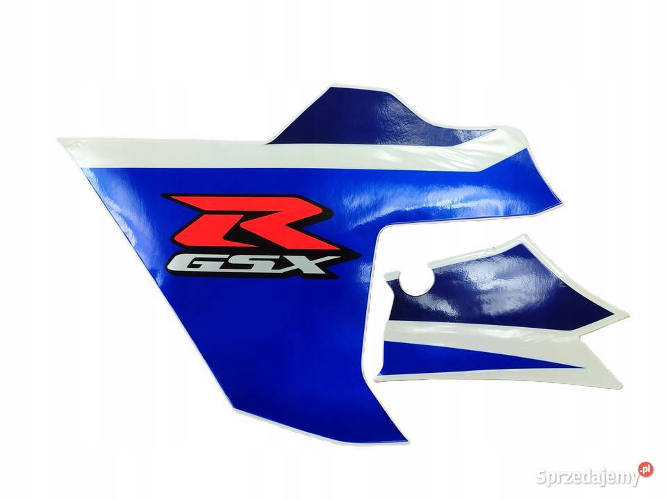 ZESTAW NAKLEJEK NA LEWY BOCZEK SUZUKI GSXR750 osobowe