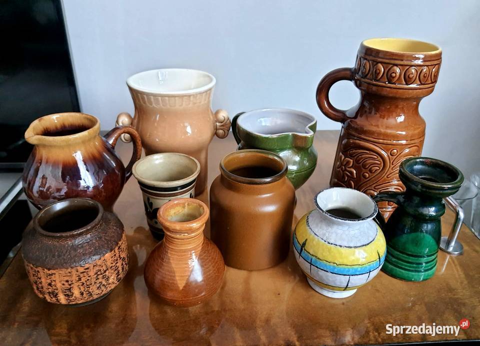 wazony ceramiczne vintage Łódź