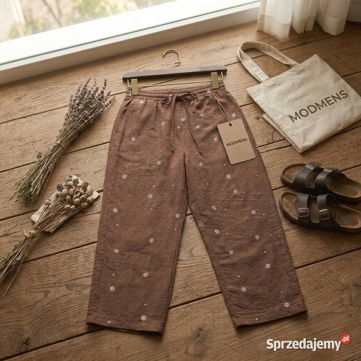 Brązowe spodnie Casual S Warszawa