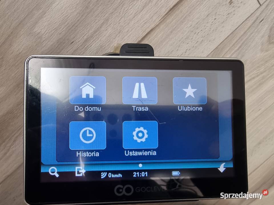 Sprawna Nawigacja GPS GoClever NAVIO 505 Uchwyt