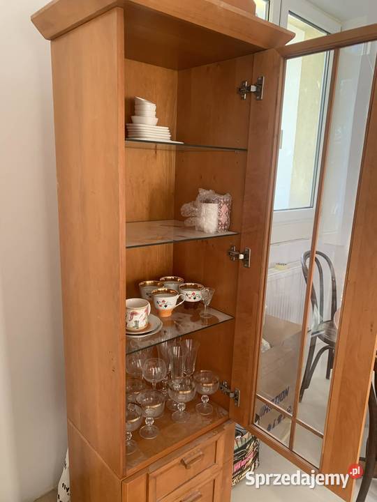 Witryna słupek drewniany Lublin