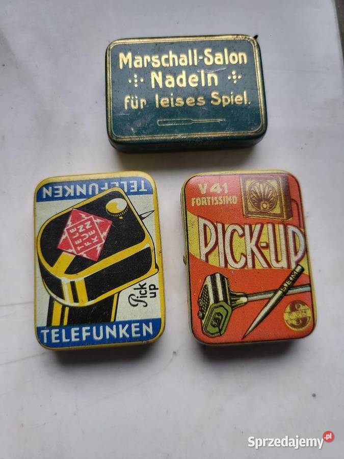 Igły do gramofonu adaptera zabytkowe Telefunken Warszawa sprzedam