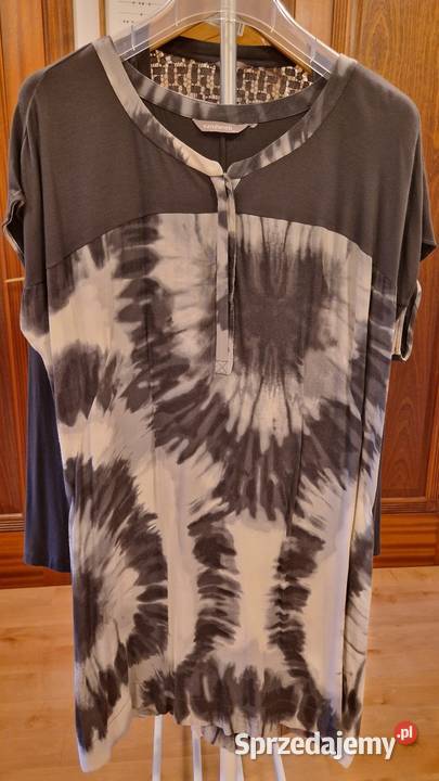 Dwuczęściowy komplet TUNIKA i NARZUTKA marki Lublin