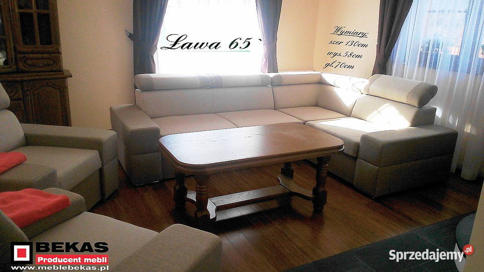 Stylowa Debowa Ława 065 Bekas Dab Rustikalny