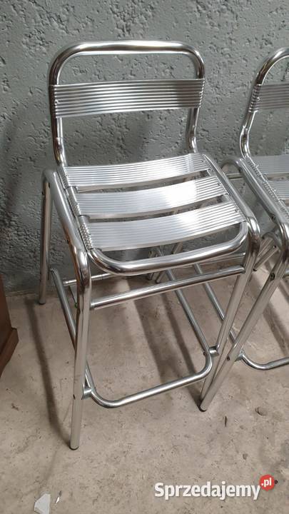 Hokery aluminiowe zestaw 4 Kamień Pomorski