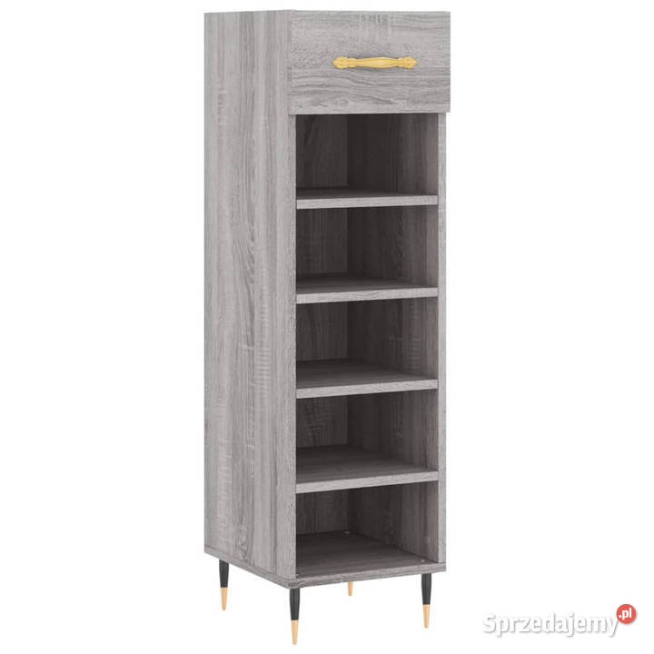 Szafka na buty szary dąb sonoma 30x35x105 Warszawa