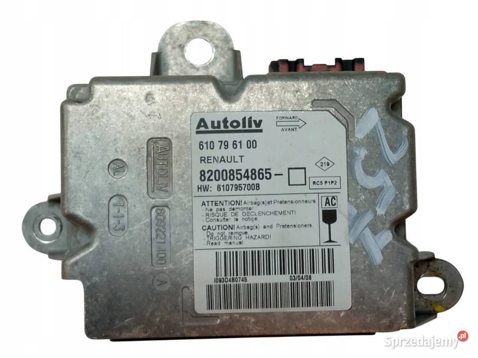 MODUŁ 8200854865 Renault Modus I 20042012