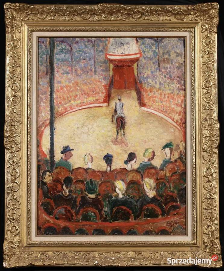 Obraz olejny Jean Peske Z 1932 R śląskie