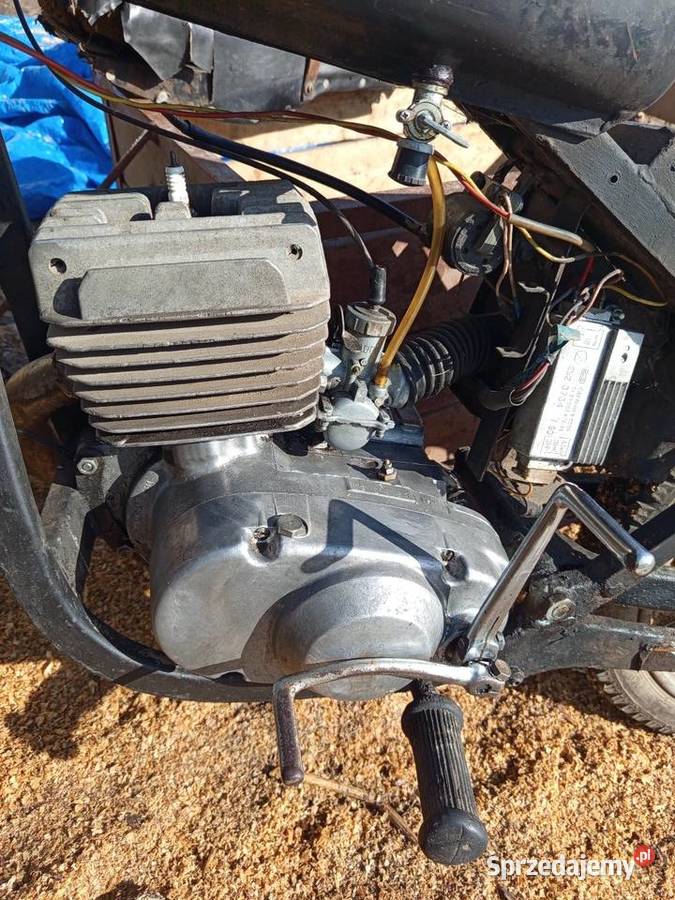 Silnik Mińsk 125 kompletny z gaźnikiem i Chełm