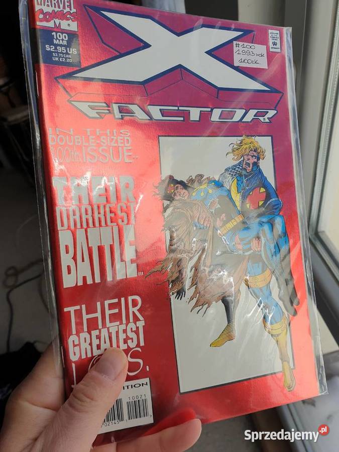 XFactor 100 special edition komiks Marvel USA Superbohaterowie pomorskie Gdynia