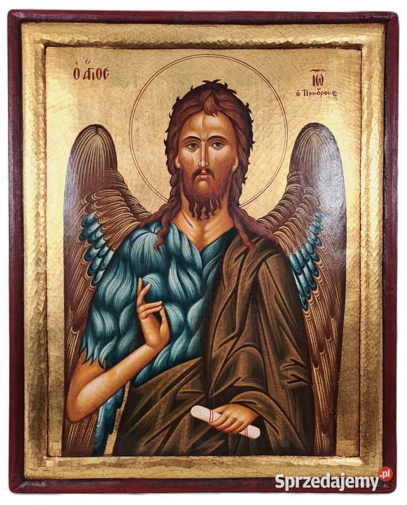 Ikona Święty Jan Chrzciciel Anioł Pustyni 097 Warszawa