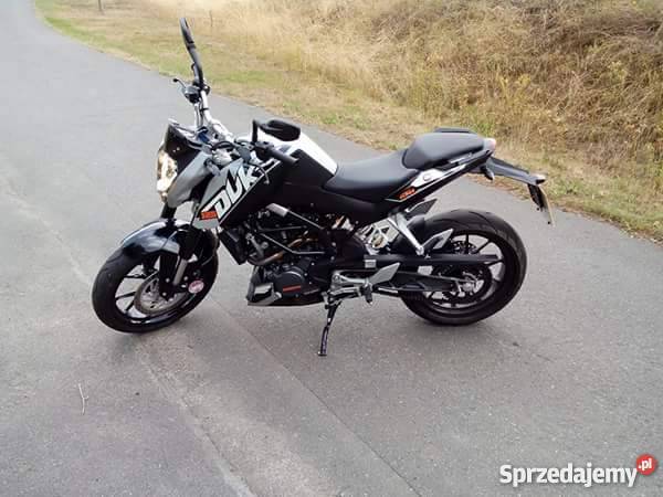 Ktm Duke 125 nieuszkodzony Ozorków sprzedam