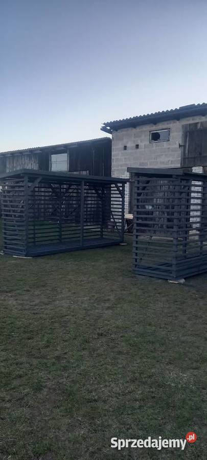 Drewutnia Schowek na drewno Żeleźniki