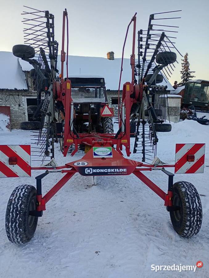 Zgrabiarka dwukaruzelowa kongskilde R655ASL 2018 Zgrabiarki i przetrząsacze podlaskie Stawiski