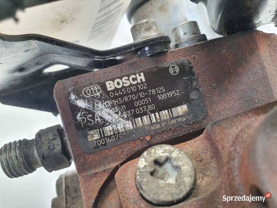 POMPA WTRYSKOWA CITROEN BERLINGO 0445010102 kujawsko-pomorskie Lipno