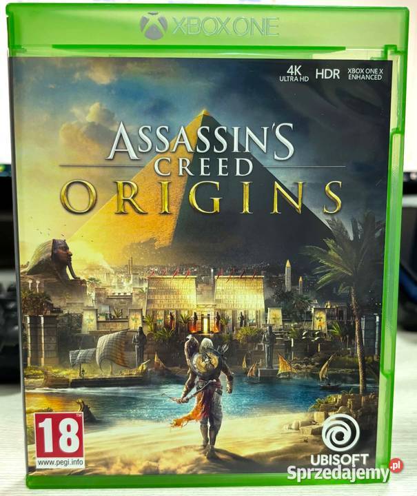 Xbox One Assassins Creed Origins warmińsko-mazurskie Elbląg