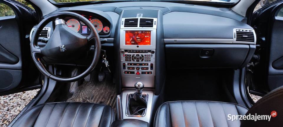 Peugeot 407 2009r 16 HDI bogate wyposażenie Motoryzacja Kończyce Wielkie