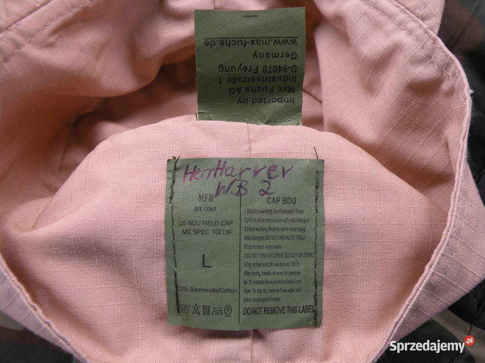 Czapka patrol cap piaskowa MFH cotton Wrocław sprzedam