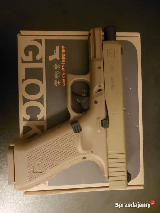 Wiatrówka Umarex Glock 19X Blow Back 45 mm